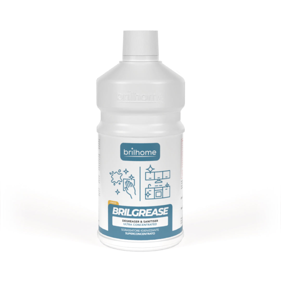 BRILGREASE – KONZENTRIERTER FETTLÖSER MIT DESINFIZIERENDER WIRKUNG - 750 ML